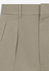 Tailored Silk-Blend Pants