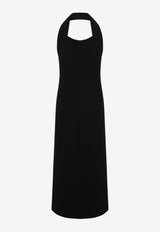 Halter-Neck Maxi Dress