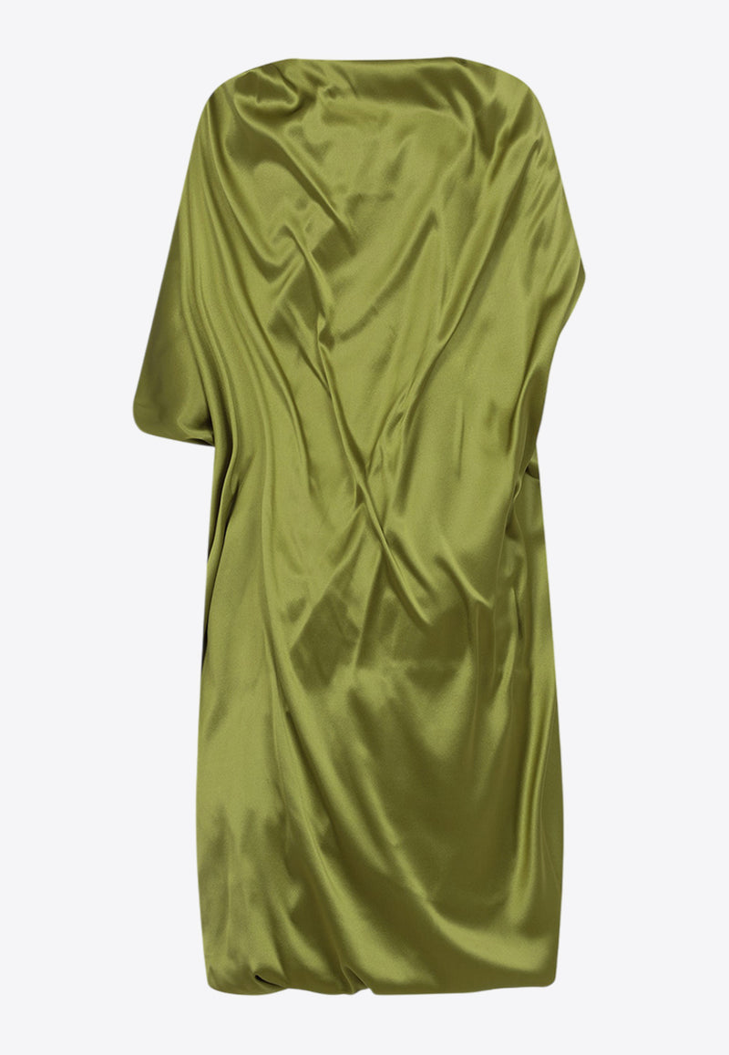 Dalant Silk Asymmetrical Dress