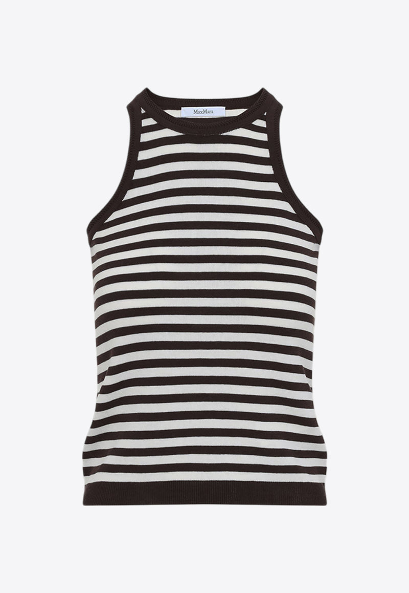 Arnes Striped Ribbed Tank Top