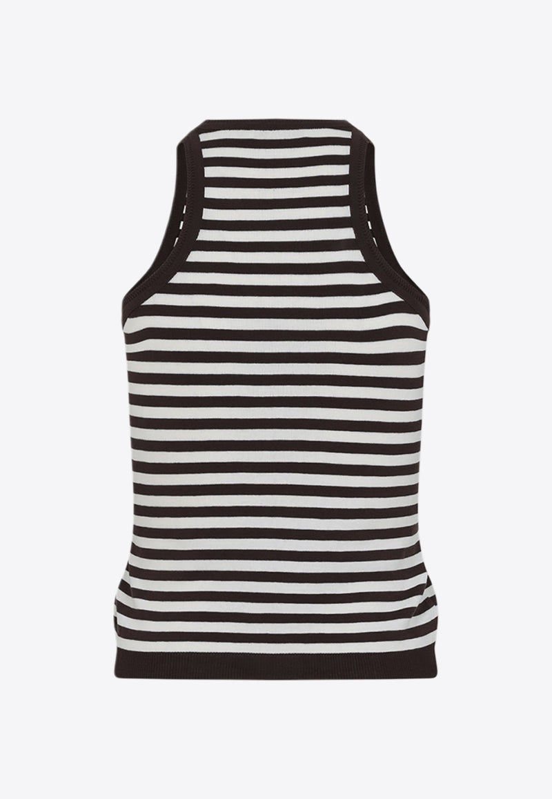 Arnes Striped Ribbed Tank Top