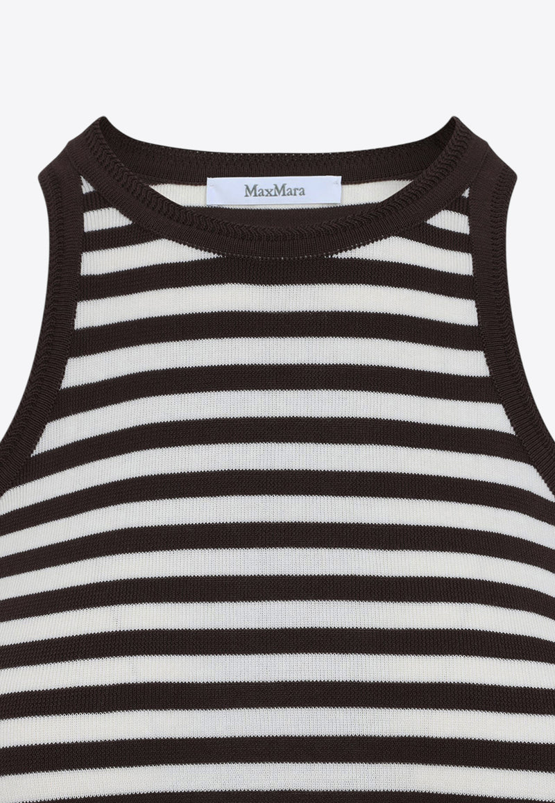 Arnes Striped Ribbed Tank Top