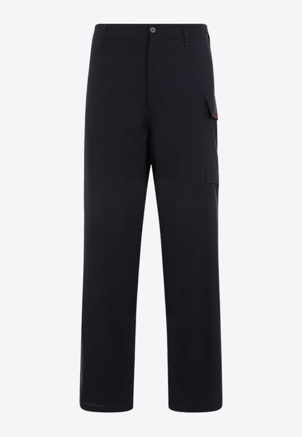 Virgin Wool Cargo Pants