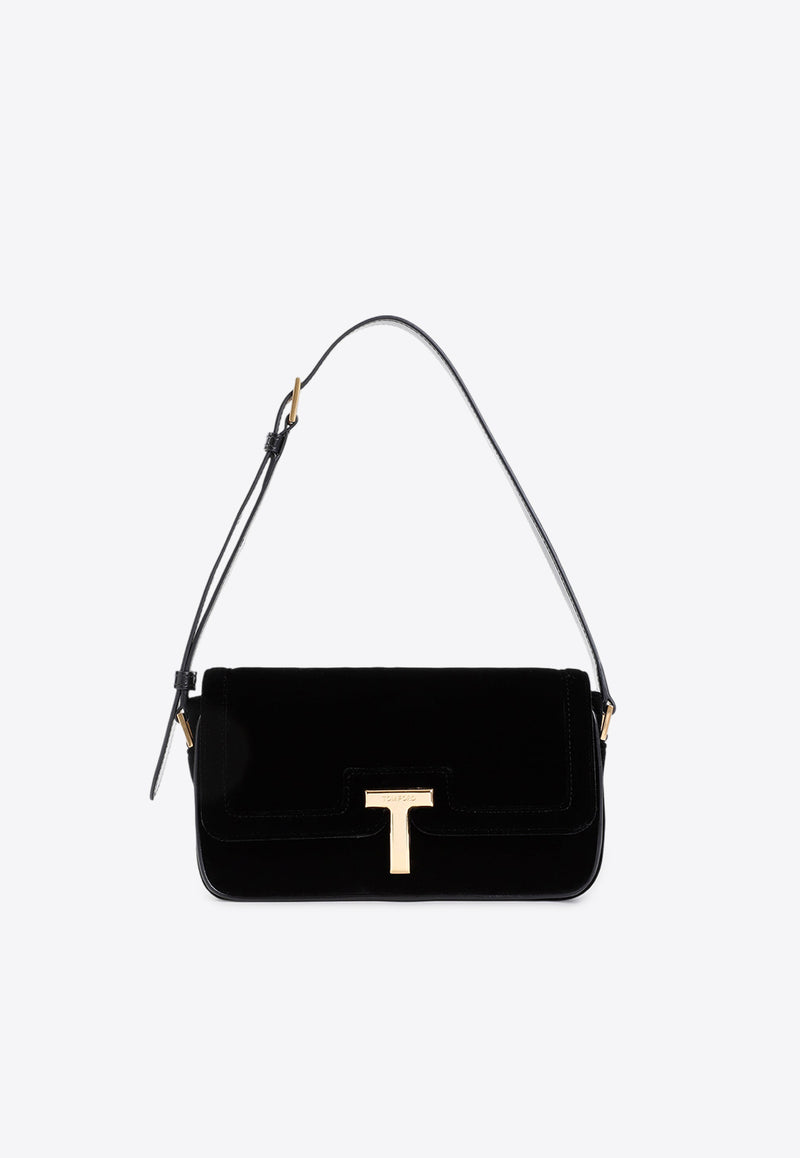 Wallis Velvet Shoulder Bag