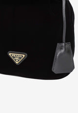 Mini Velvet Bucket Bag