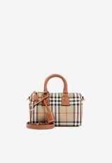 Mini Check Bowling Bag