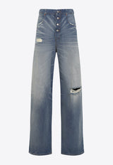 Wide-Leg Jeans