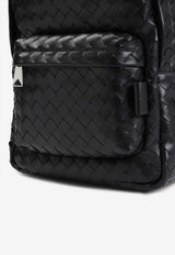 Small Intrecciato Leather Backpack