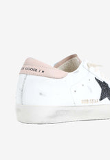 Superstar Low-Top Sneakers with Glittered Star