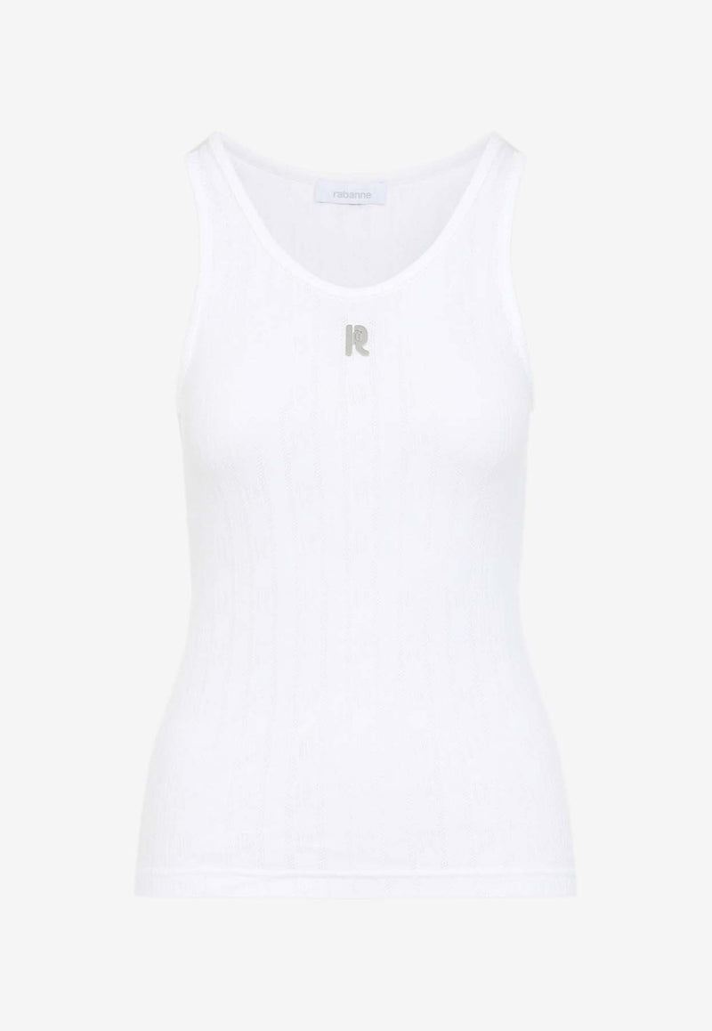 R Logo Tank Top