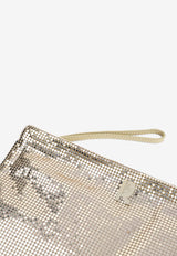 Crystal Mesh Pouch Bag