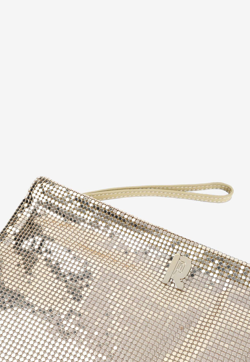 Crystal Mesh Pouch Bag