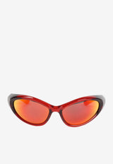 BB Sporty Cat-Eye Sunglasses