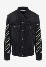 Diagonal Skate Denim Jacket