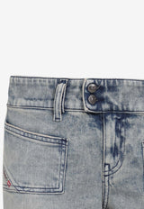 D-Hush Washed Flared Jeans