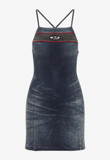 De-Pilu Denim Mini Dress