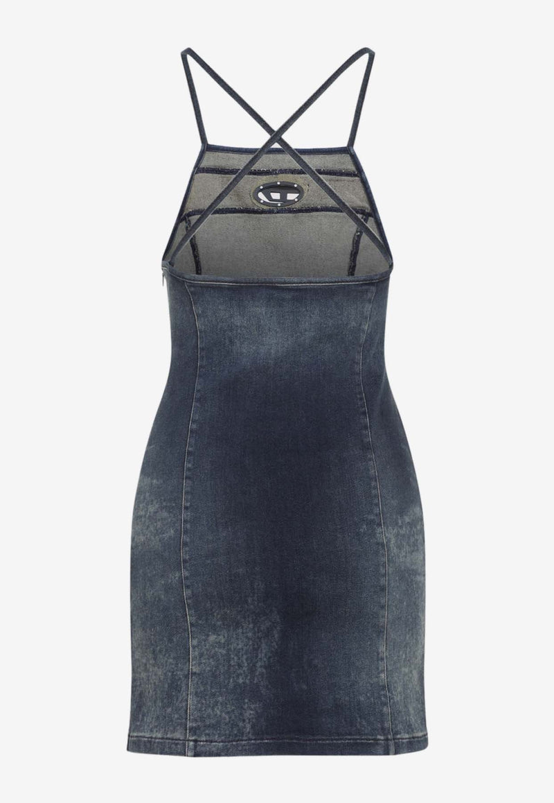 De-Pilu Denim Mini Dress