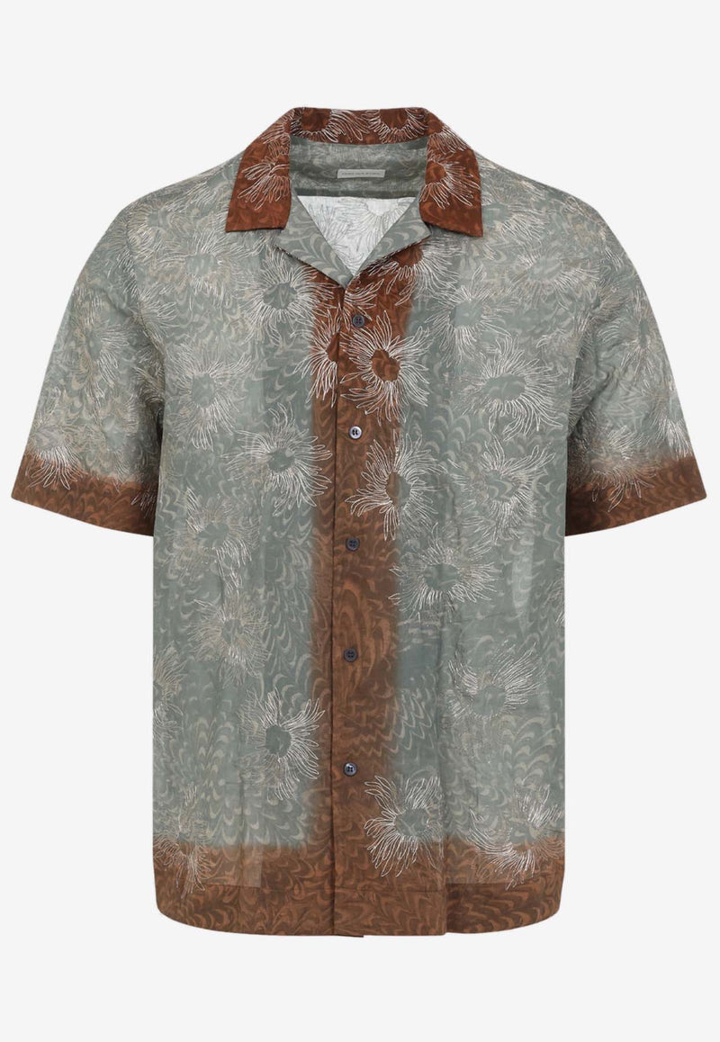 Carltone Short-Sleeved Floral Shirt