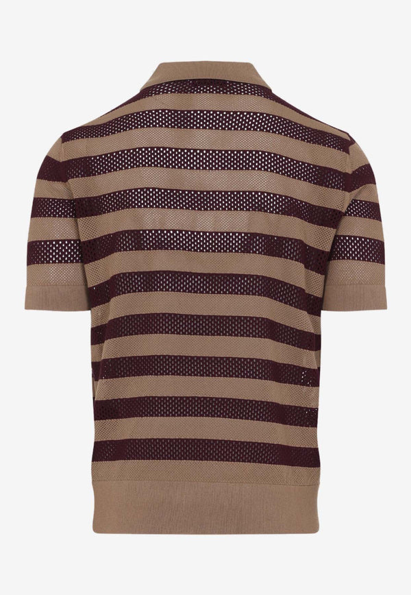 Mercy Striped Polo T-shirt