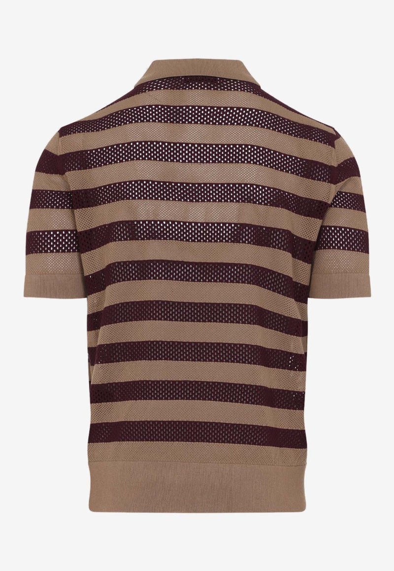 Mercy Striped Polo T-shirt