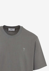 Logo Embroidered Crewneck T-shirt