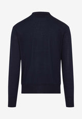 Classic Long-Sleeved Polo Sweater