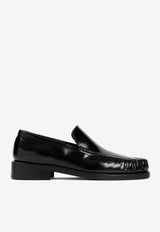 Logo Leather Loafers