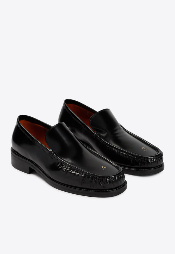 Stamped Monogram Calf Leather Loafers