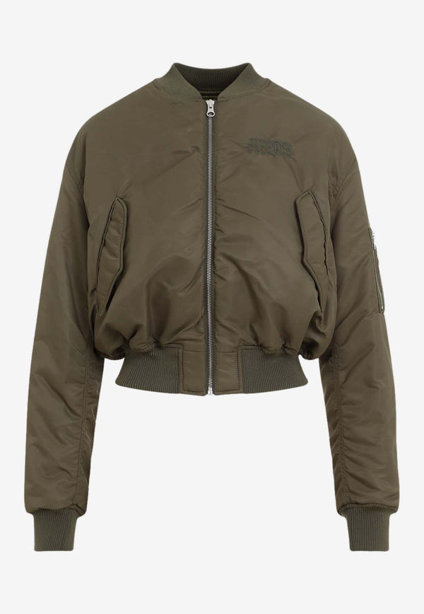 Zip-Up Bomber Jacket