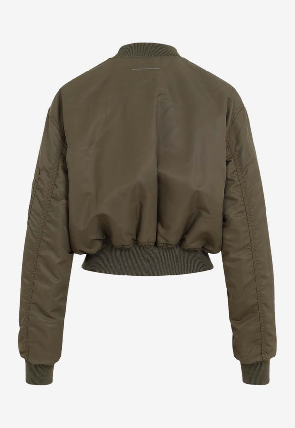 Zip-Up Bomber Jacket