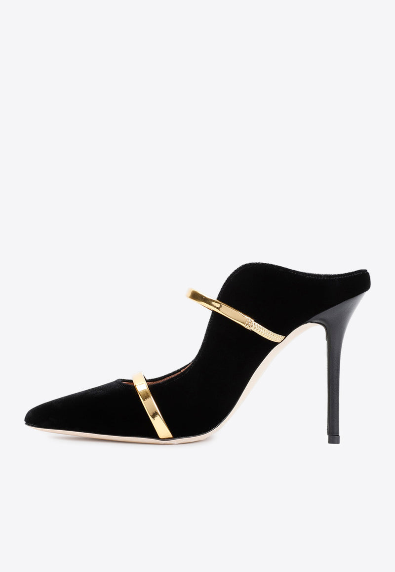 Maureen 100 Velvet Mules