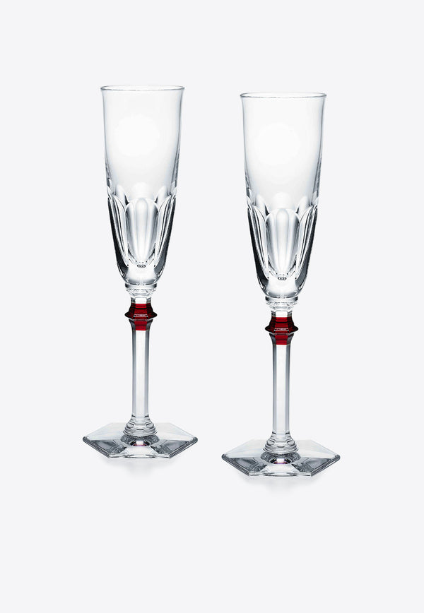 Baccarat Harcourt Eve Flutes - Set of 2 Clear 2807194