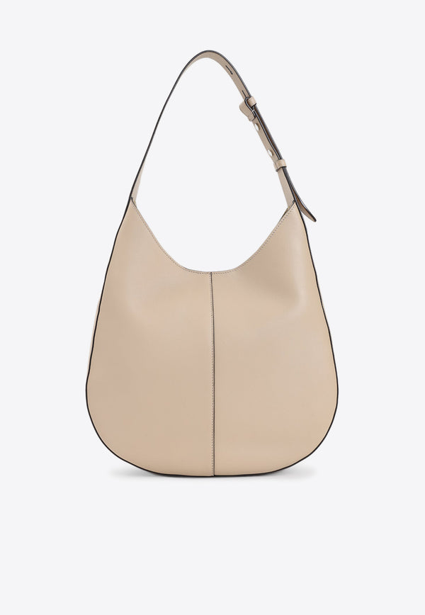 Small Di Hobo Bag in Calf Leather