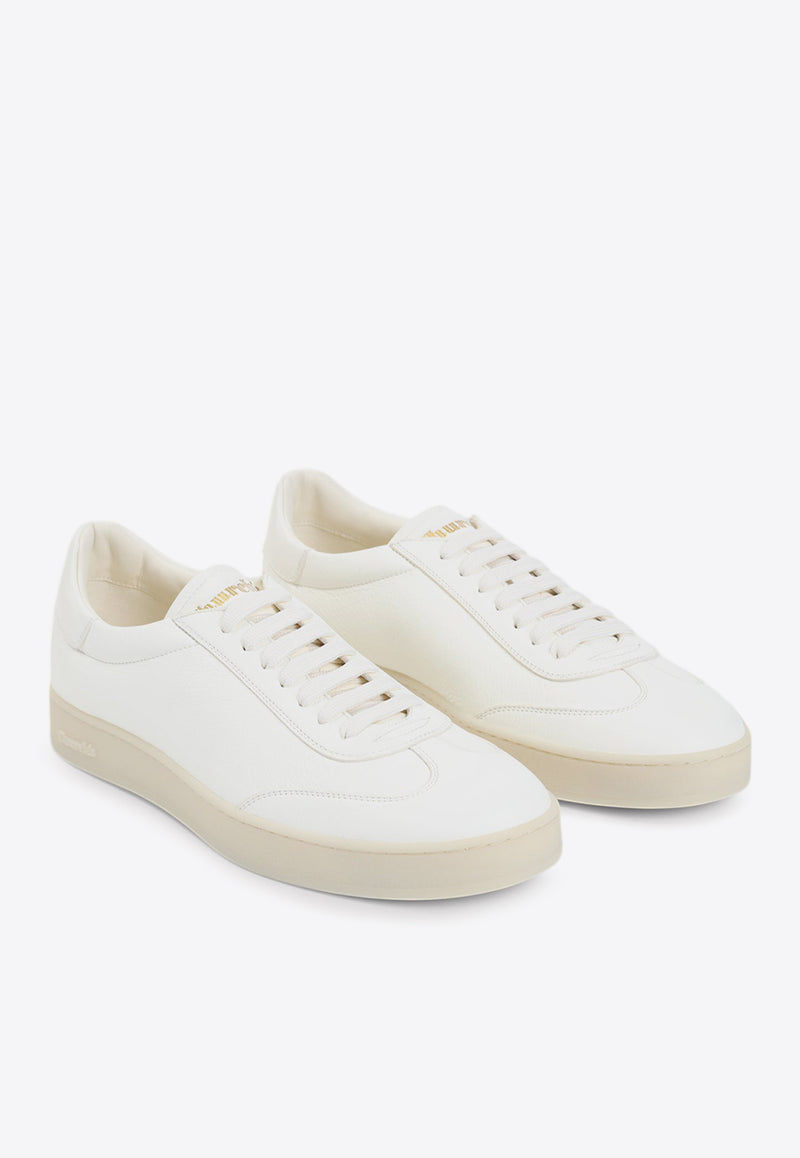 Low-Top Leather Sneakers