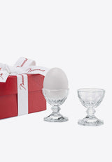 Baccarat Crystal Harcourt Egg Holders - Set of 2 Clear 2814005