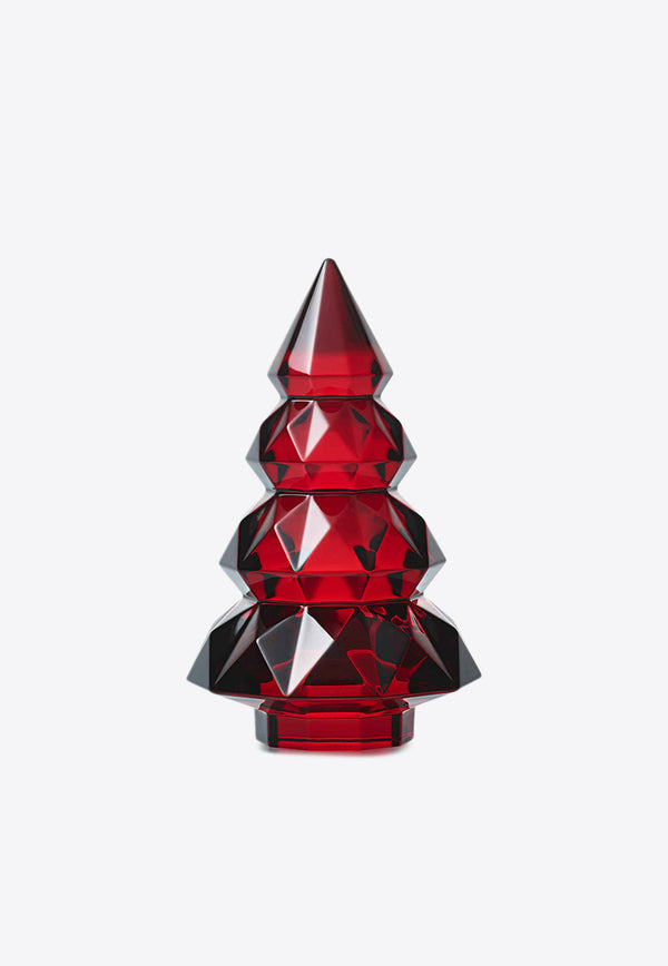 Baccarat Crystal Christmas Louxor Tree Red 2816296