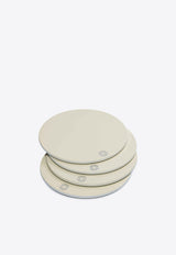 Baccarat Iconic Octogone Coasters - Set of 4 Ivory 2816925