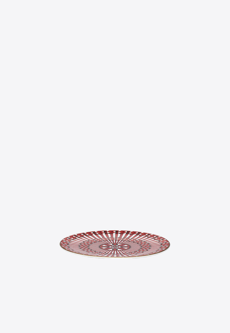 Baccarat Arcadia Bread Plate Red 2817035