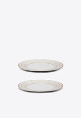 Baccarat Arcadia Dinner Plate - Set of 2 White 2817042