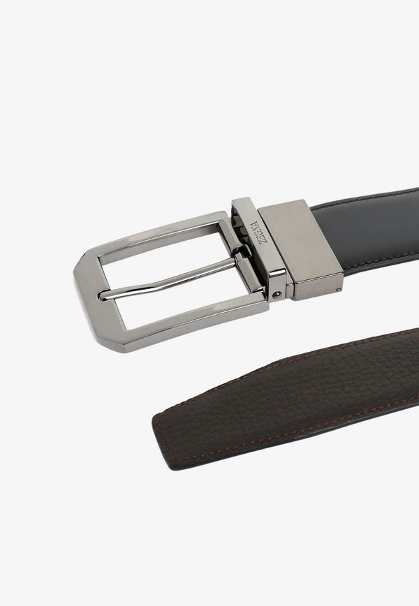 Reversible Leather Belt