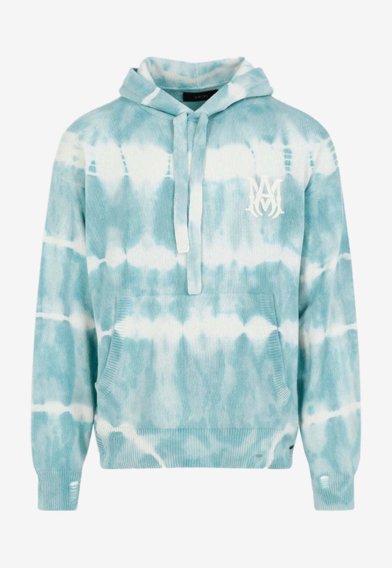 Tie-Dye Distressed Hoodie