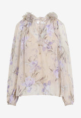 Eden Billow Print Blouse