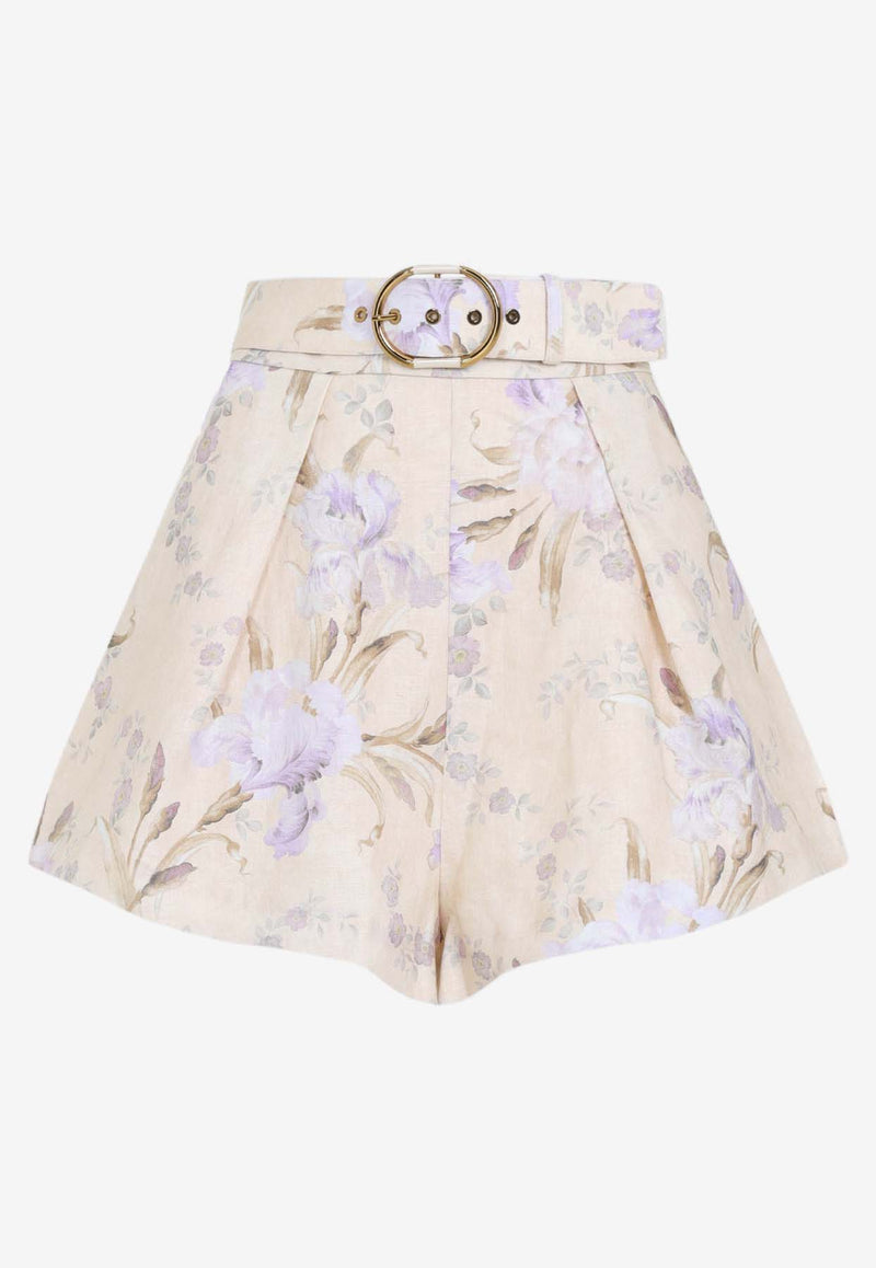 Eden Floral Tuck Shorts