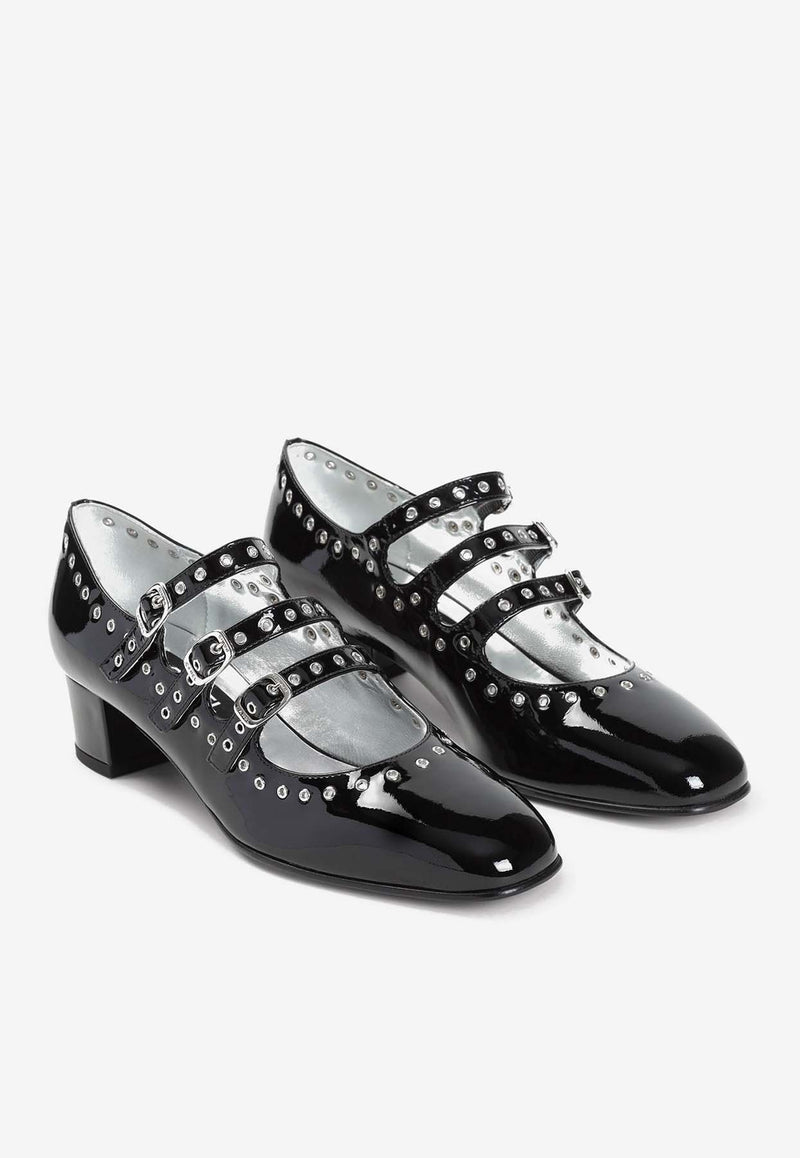 Camden 40 Mary Jane Eyelets Pumps