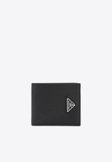 Logo Bi-Fold Leather Wallet