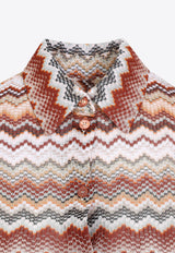 Long-Sleeved Chevron Shirt