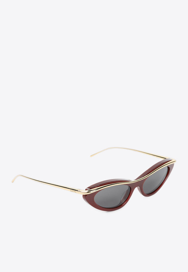 Cat-Eye Acetate Sunglasses