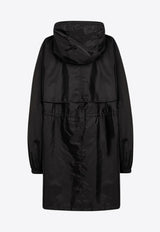 Prada Nylon Zip-Up Logo Parka Black 29Y171OOO1WQ9/Q_PRADA-F0002