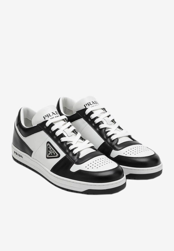 Prada Downtown Low-Top Sneakers Monochrome 2EE364D0013LKG/Q_PRADA-F0T8F