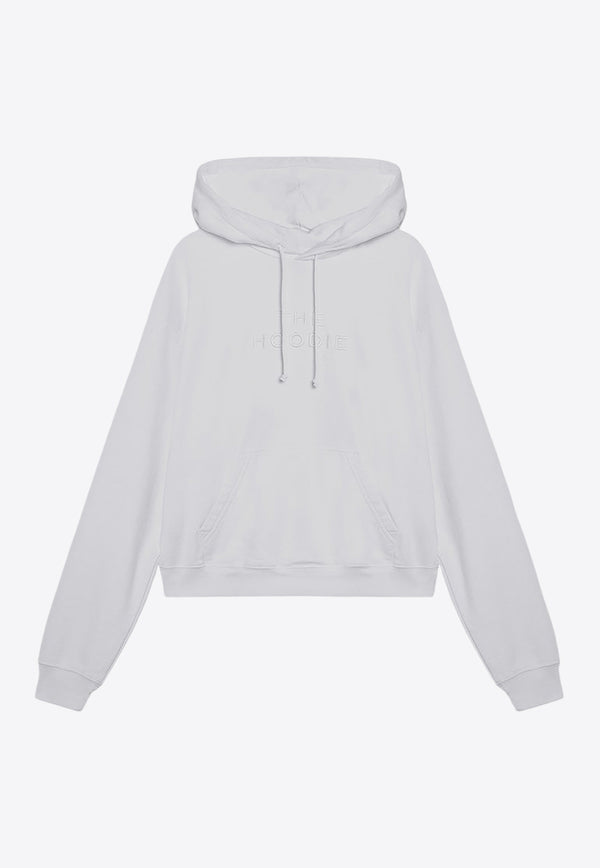 Marc Jacobs Embroidered Logo Hooded Sweatshirts White 2F4RTP032C66CO/P_MARC-100